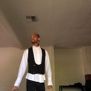 Black Zara Men’s Vest.